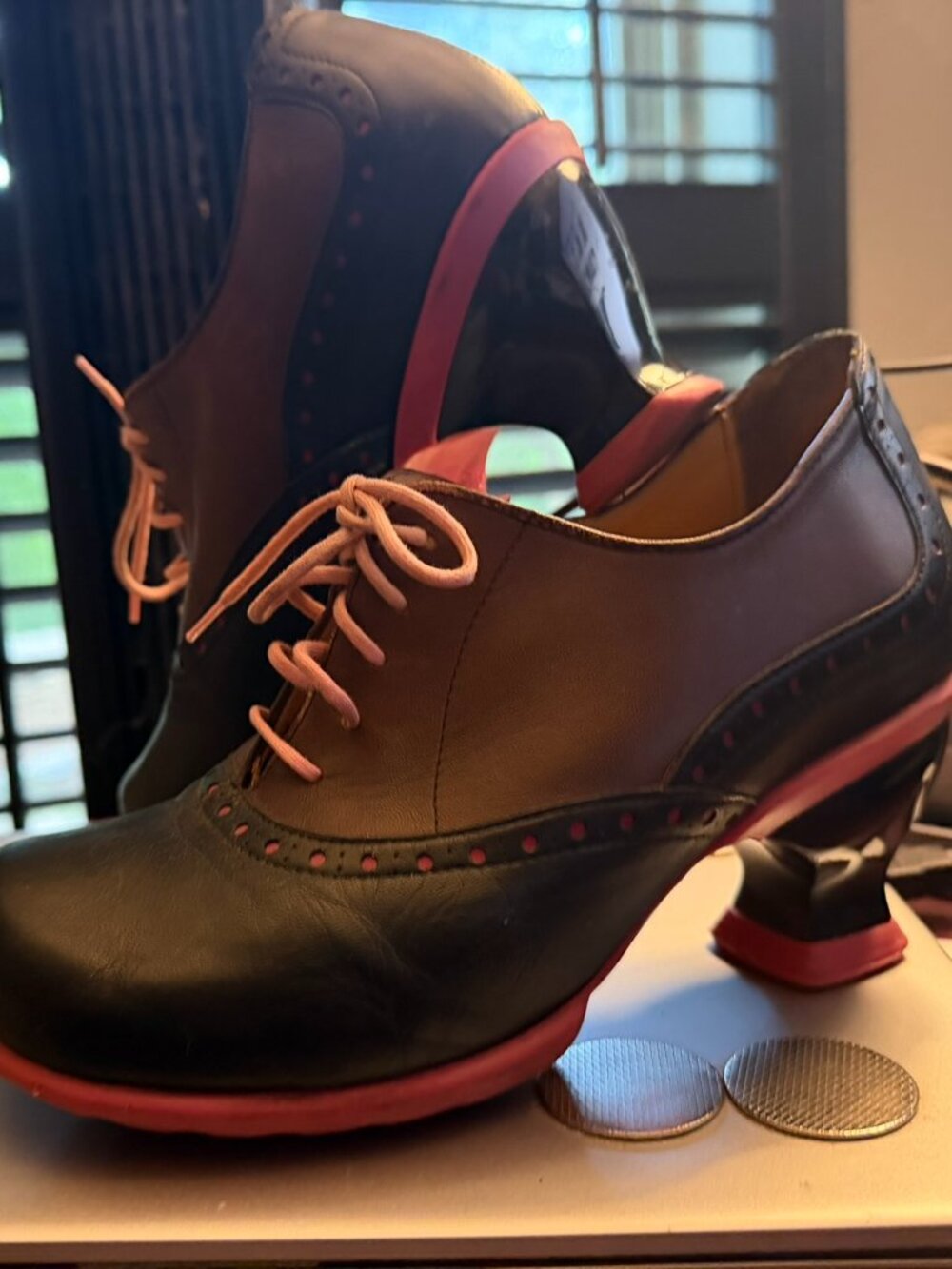 John Fluevog Kitschy Kitschy Boom Boom May Brogued Lace-Up Shoe - DISCONTINUED